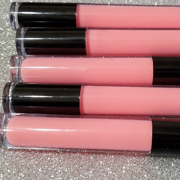 Strawberry Pink Ice Cream Nude Lipgloss Lipstick - Picture 6 of 8